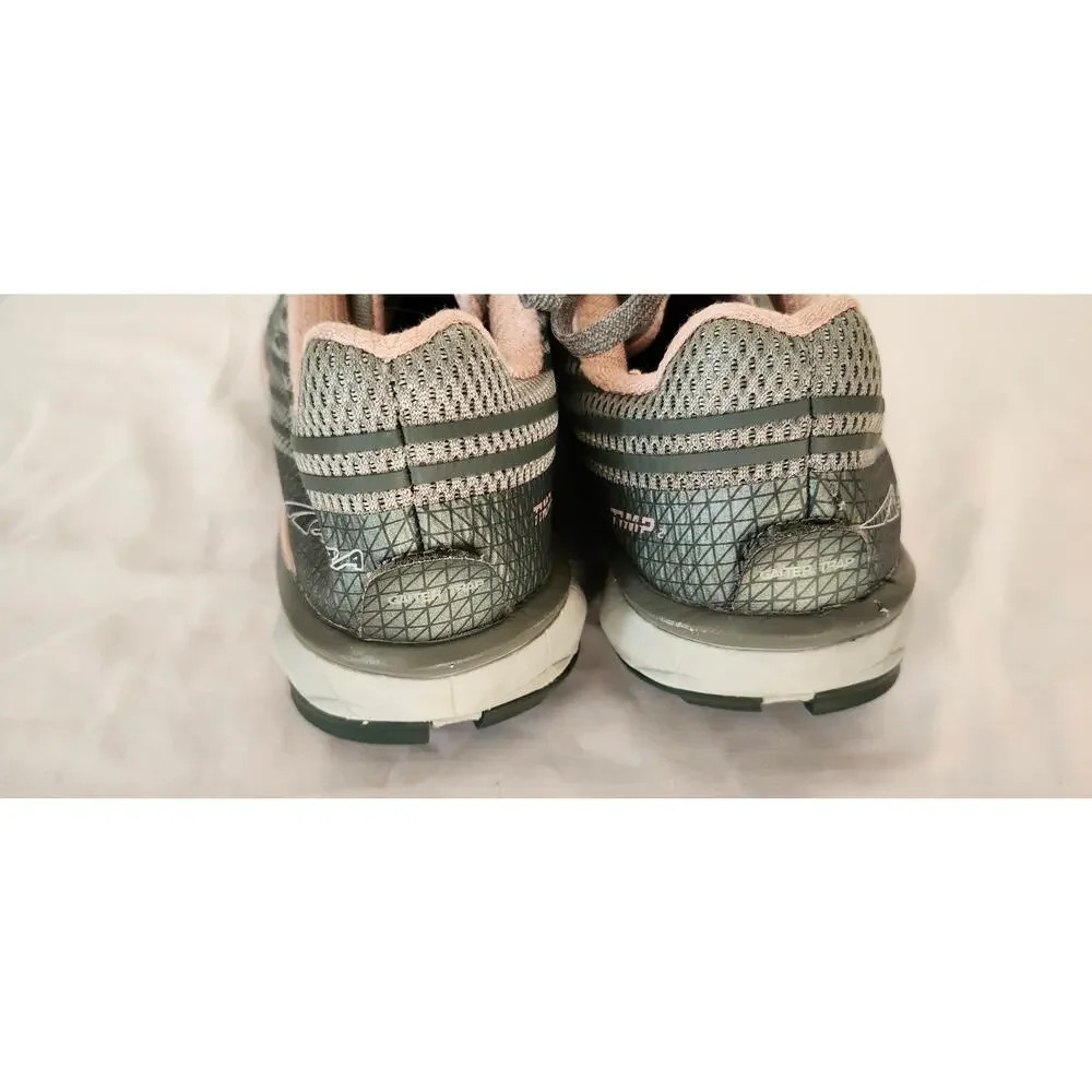 Altra Timp 2 Women's Trail Running Shoes Lily Pad Gray Pink Sz 8.5